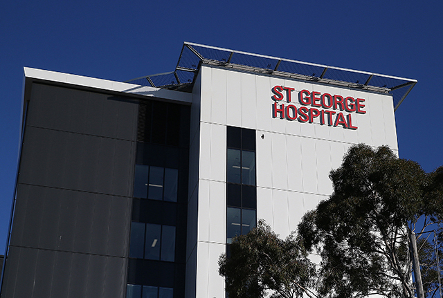 External view of St George Hospital