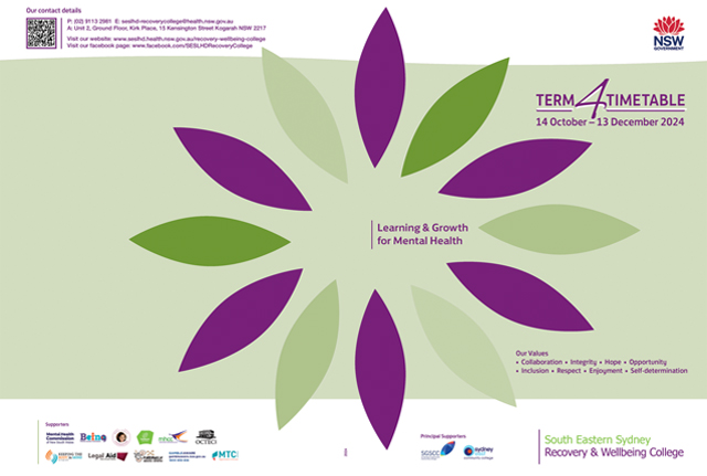 Term 4 Timetable