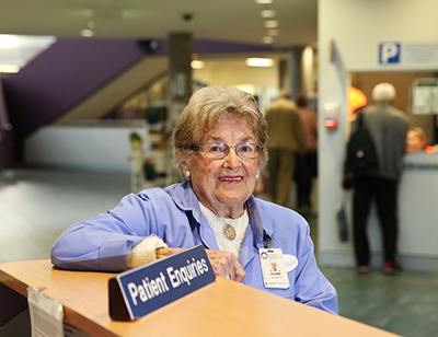 Volunteer at Patient Enquiries
